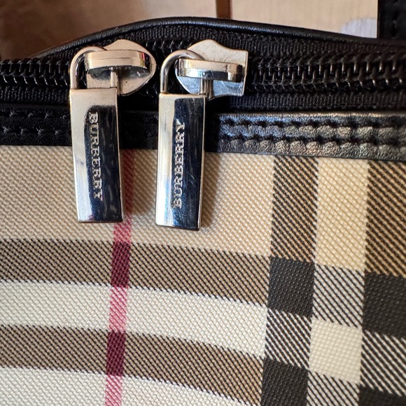 Burberry Nova check coated canvas backpack EUC WITH COA - Picture 5 of 11